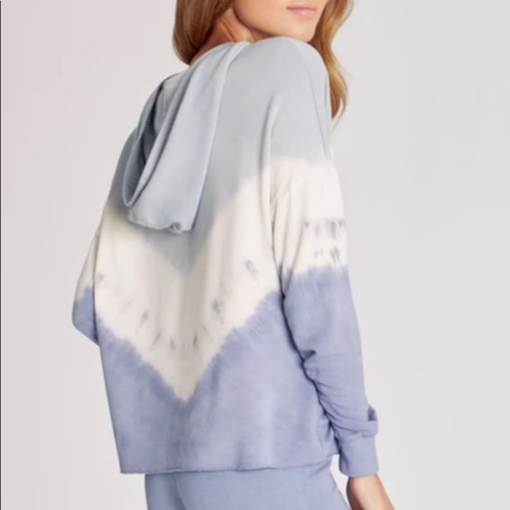 Wildfox Raw Hem Crop Hoodie - Picture 2 of 10